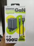 Remax CA-15 (AC100W) 100W GaN Travel Charger Set - 1