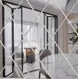 Home Decor Acrylic Diamond Wall Mirrors - 2