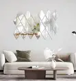Chic Diamond Acrylic Wall Decor - 1