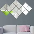 Home Office Diamond Acrylic Mirrors - 2