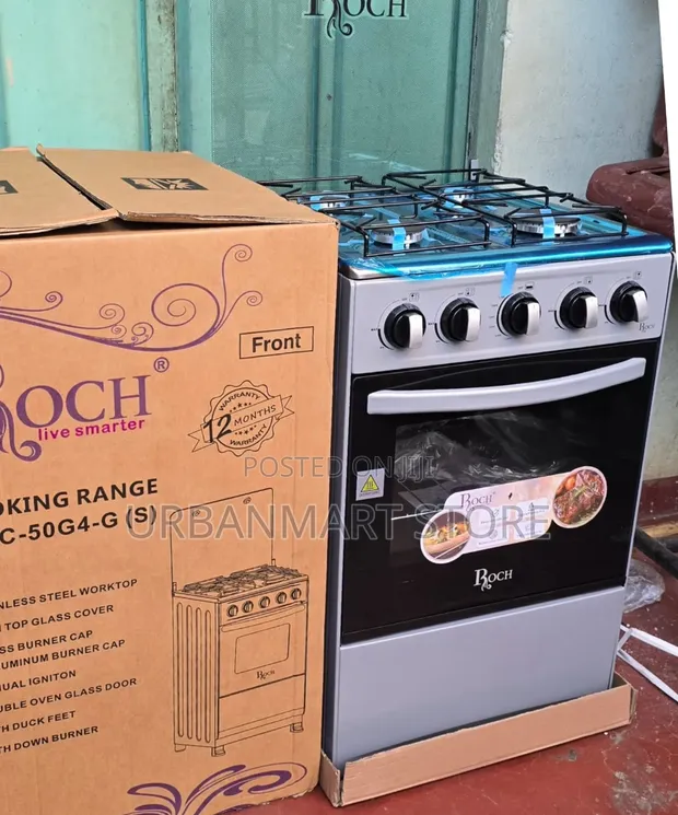 Roch Full Gas Standing Cooker 50x55 with Gas Oven - 1