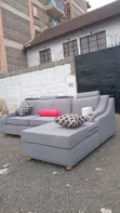 Sofa ya L-Shape ya Viti Vitano - Mpya Kabisa - 1