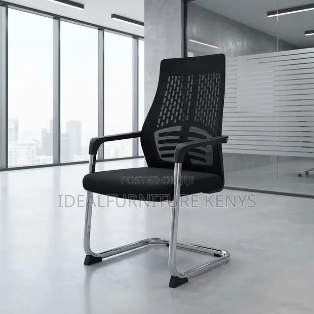 Ergonomic Mesh Visitor Chair - Brand New - 1