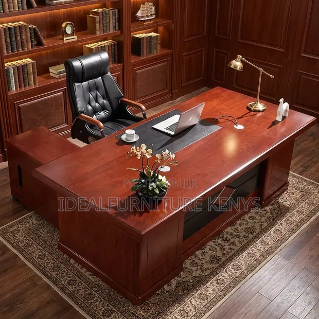 New L-Shape Executive Office Desk - Boss Office Products - 1