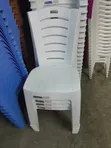 Kenstar Armless Plastic Chairs (Blue) - 2