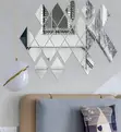 Radiant Diamond Acrylic Wall Mirrors - 2