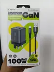 REMAX CA-15 100W GaN Foldable Travel Charger Set - 2