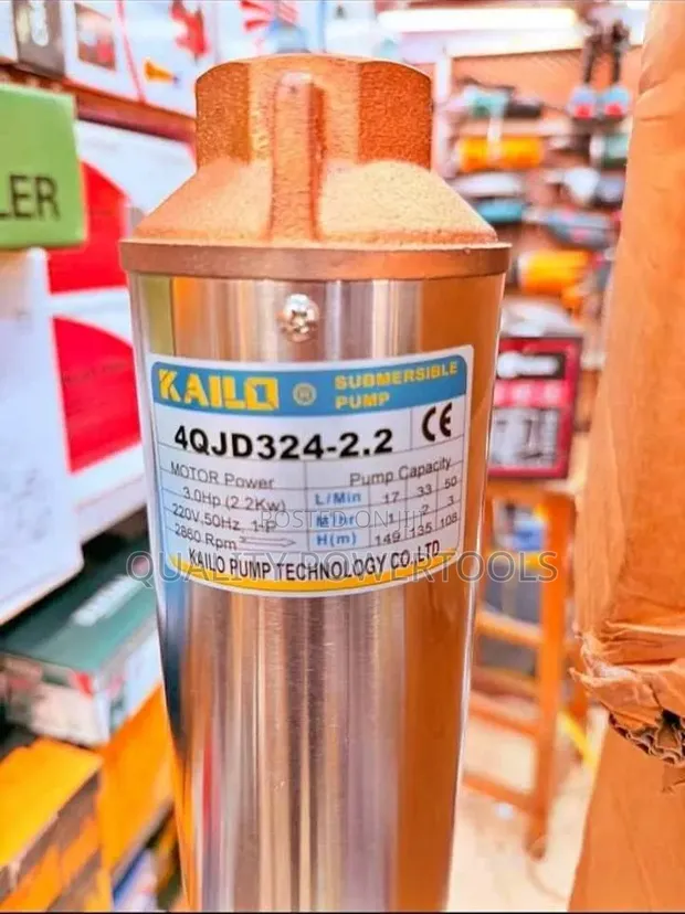 3 HP Kailo Submersible Water Pump - 1