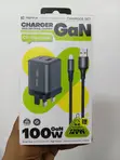 Remax 100W PD Dual Port Charger (Type-C & USB) - Black - 3