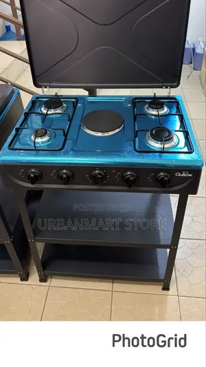 Olelon 4+1 Gas Cooker with Oven and Shelves