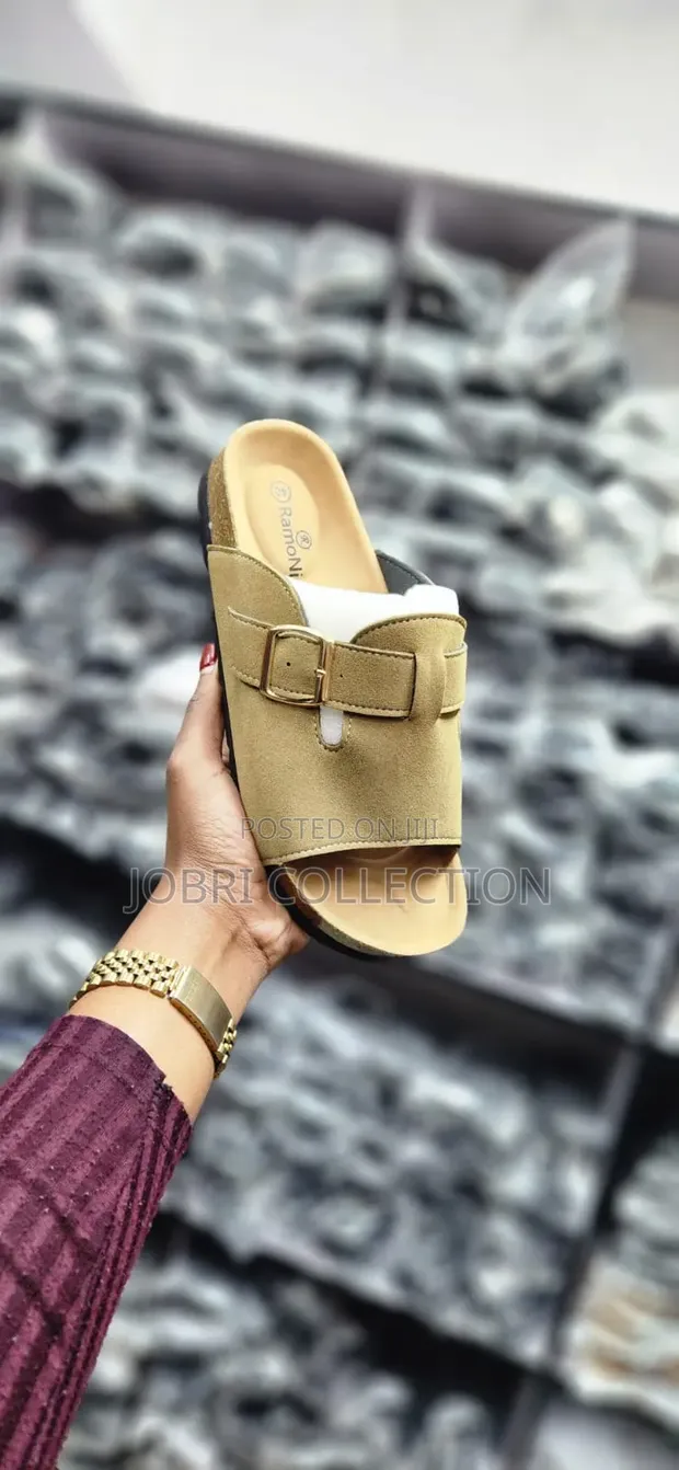 Comfortable Leather Sandals - 1