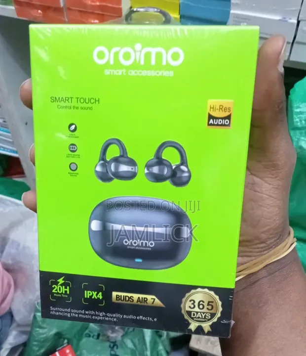 Oraimo Buds Air 7 Open-Ear Clip Style Earpods - 1