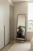 Modern Home Dressing Room Mirror - Black - 4