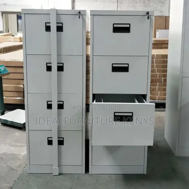 Boss Office Products File Cabinet with Security Bar - 1