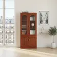Executive Two-Door Office Cabinet - Mahogany - 3