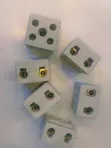 Porcelain Cable Connector 16A, 2-Way - 2