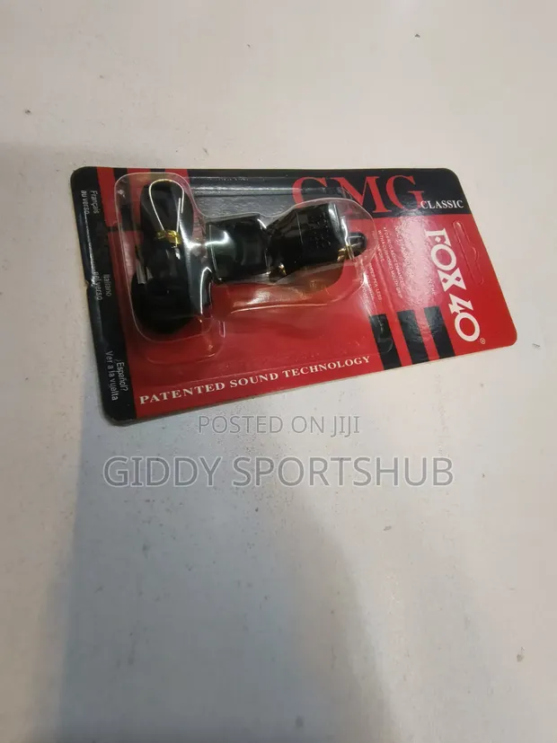 Classic CMG Whistle - Black - 1