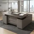 Modern Executive Lockable Office Desk - 1600mm - 4