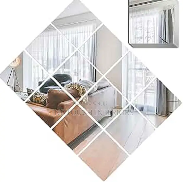 Timeless Diamond Wall Accent Mirrors - 1