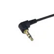 1.5m 90 Degree 3.5mm Stereo Male to Male Audio Cable - 1