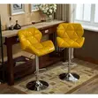 Modern Adjustable Bar Stool - White - 5