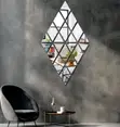 Modern Diamond Acrylic Mirrors - 1