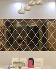 Modern Diamond Acrylic Mirrors - 2