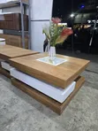 Brand New Square Coffee Table (33sq) - 1