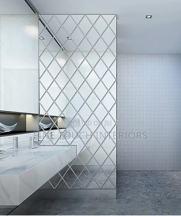 Diamond Wall Decor Mirrors - Brand New - 1