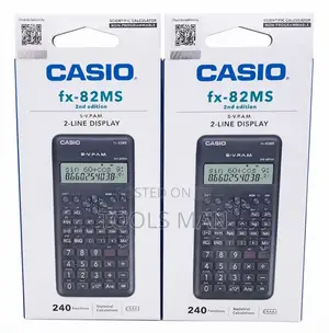 Casio FX-82MS 2nd Edition Scientific Calculator (240 Functions)