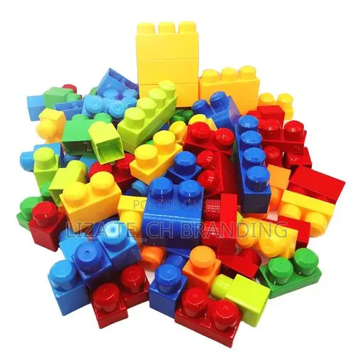 Building Blocks with Blue Bag - 1