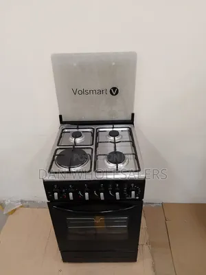 Volsmart 50x50 Cooker with 3 Gas Burners + 1 Electric Hotplate & Oven