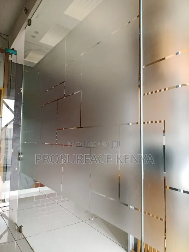 Frosted Glass Film 1.2m Wide - Plain & Decorative - 1