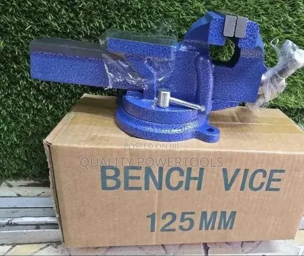 125mm Bench Vice - Heavy Duty Cast Iron - 1