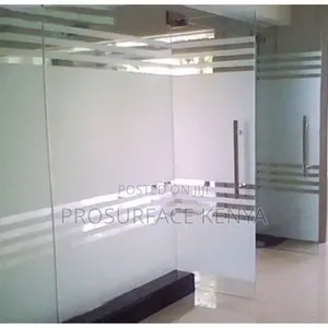 Window Privacy Film 1.2m - Frosted Plain & Decorative
