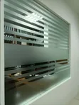 Window Privacy Film 1.2m - Frosted Plain & Decorative - 2