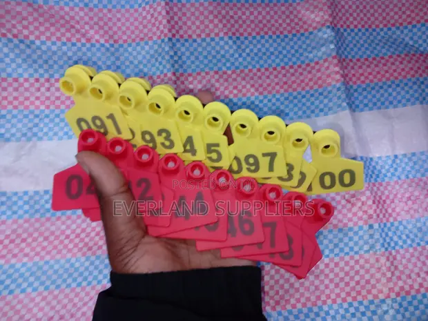 Flexible Lamb Ear Tags - Numbered Identification - 1