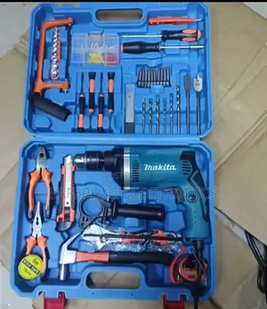 Makita Impact Drill Machine with Full Hand Tool Combo Kit