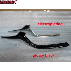Mazda CX-5 2017 Grill Garnish - Black & Chrome