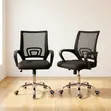 Medium Back Mesh Visitor's Chair - 4