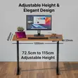 Electric Adjustable Height Office Desk - 4