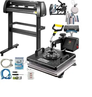 10-in-1 Digital Heat Press & 28" Vinyl Cutter