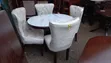 Four Seater Marble Dining Set - 2