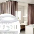 Bendable Curtain Rails - Flexible Track for Curved Windows - 2