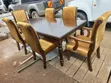 Six Seater Dining Set with Two Arm Chairs - 1