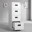 Filing Locker Cabinet - White - 1