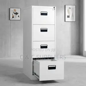 Filing Locker Cabinet - White