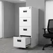Filing Locker Cabinet - White - 4