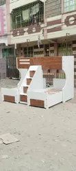 Children's Triple Decker Bunk Bed with Storage - 1