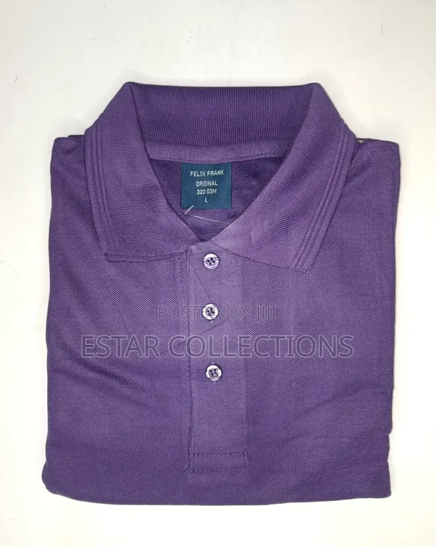 Purple Polo Shirt - Restocked - 1